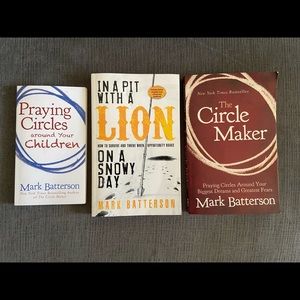 Lot of 3 Mark Batterson Books.
